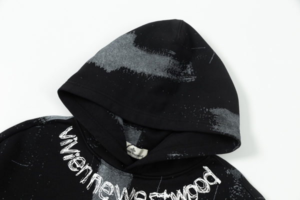 ブランドパーカー素材ディテール